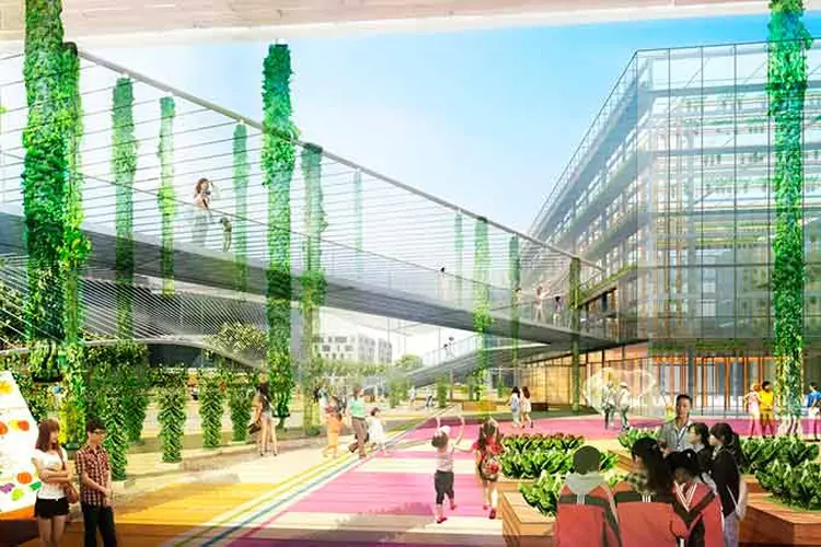 Fazenda urbana: uma das tendências para o futuro apontadas em relatório da consultoria The Future Laboratory (Pudong Agriculture Development Group/Divulgação)