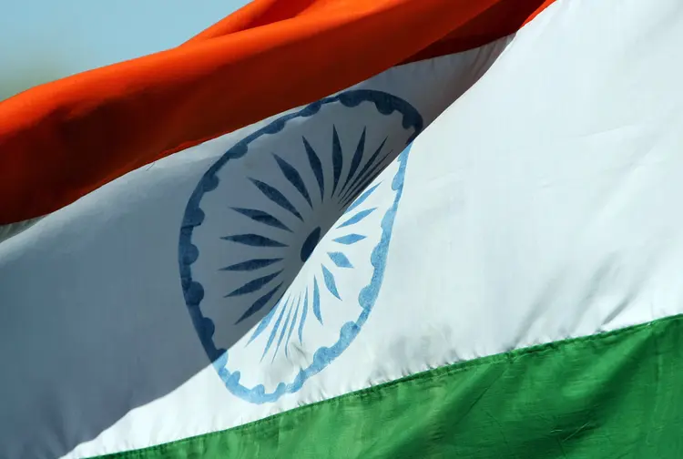 Bandeira da Índia (Simon Cross/Getty Images)