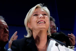 Imagem referente à matéria: Não empolgou: com vitória de Marine Le Pen aquém do projetado em pesquisas, euro avança 0,2%