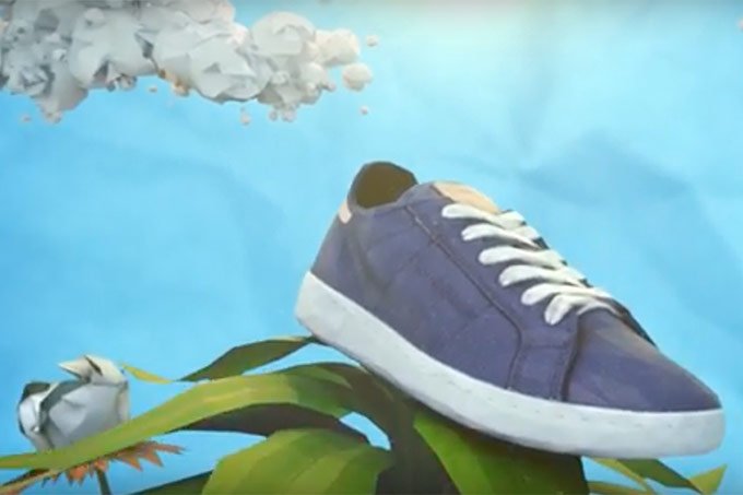 Reebok anuncia tênis "a base de plantas"