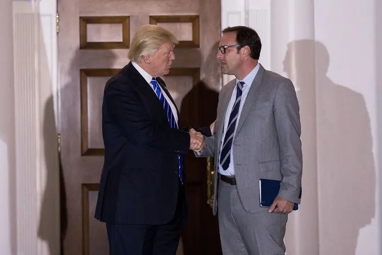 Todd Ricketts: durante a campanha presidencial, Ricketts ajudou a levantar pelo menos US$ 66 milhões para grupos que apoiavam Trump (Getty Images)