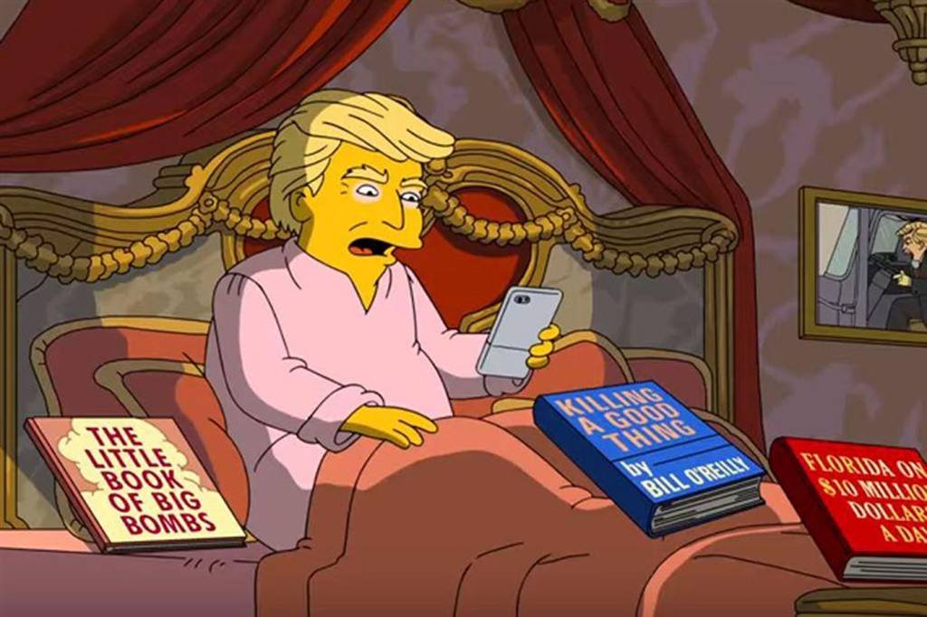 Os Simpsons terão episódio de 100 dias de mandato de Trump