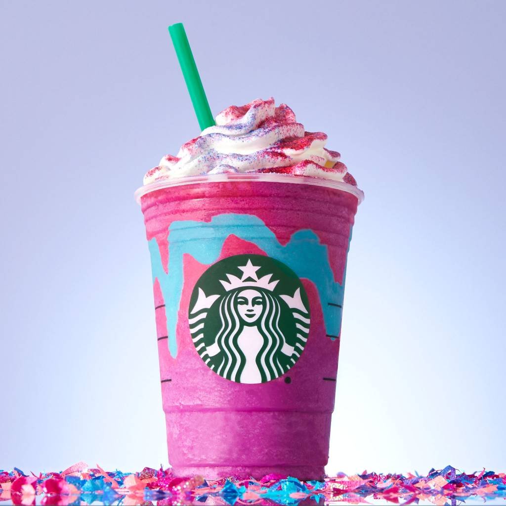 Frappuccino Unicórnio tem ajudado a Starbucks na bolsa
