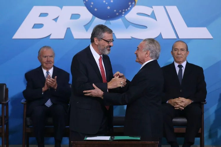 Fazem parte do grupo os ministros Torquato Jardim (Justiça), Raul Jungmann (Defesa) e Sérgio Etchegoyen (Gabinete de Segurança Institucional) (Valter Campanato/Agência Brasil/Agência Brasil)