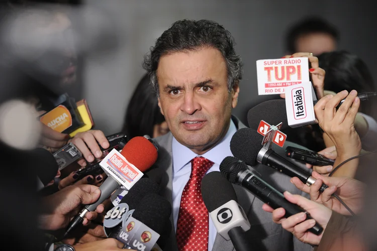 Aécio: de acordo com José Eduardo Alckmin, foi uma transação particular, que não teve relação com o cargo de senador (Pedro França/Agência Senado)