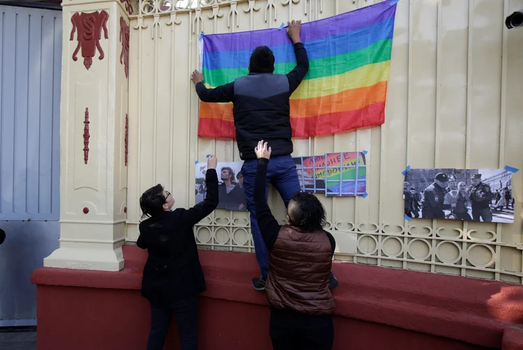 Protesto: o mesmo deve ser feito com relação à comunidade religiosa dos Testemunhas de Jeová (Jose Luis Gonzalez/Reuters)