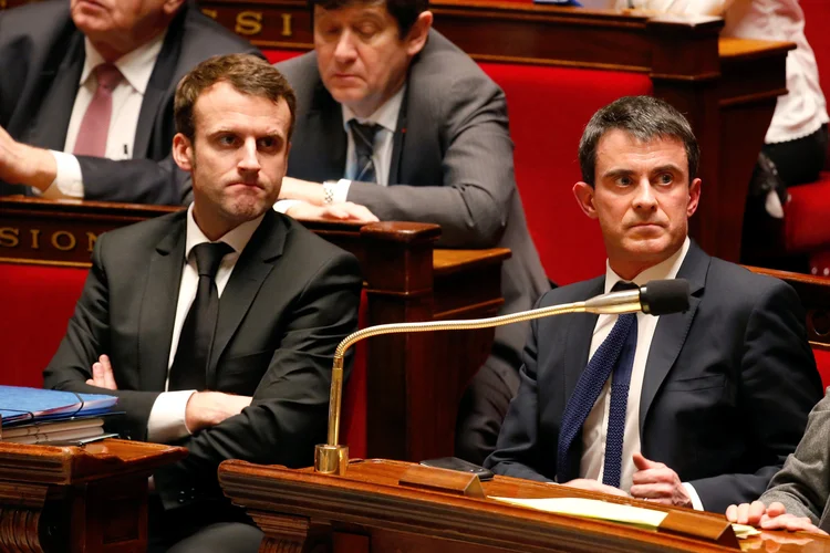 França: sobre seu partido, Valls explicou que teve sua história, mas "o Partido Socialista está morto" e "deve ser superado". (Charles Platiau/Reuters)
