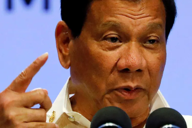  O presidente das Filipinas, Rodrigo Duterte (Erik De Castro/Reuters)