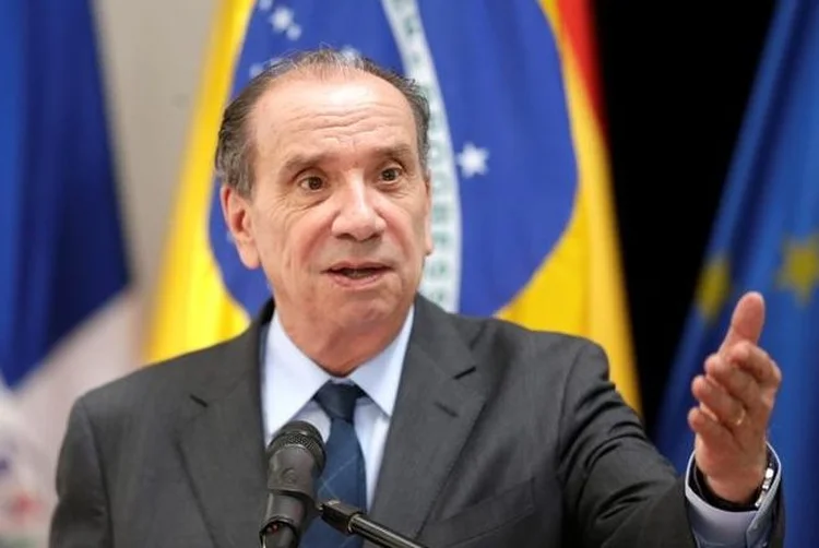 Aloysio Nunes: o tucano aproveitou ainda o evento para defender a agenda de reformas e os esforços fiscais do governo (Jorge Adorno/Reuters)