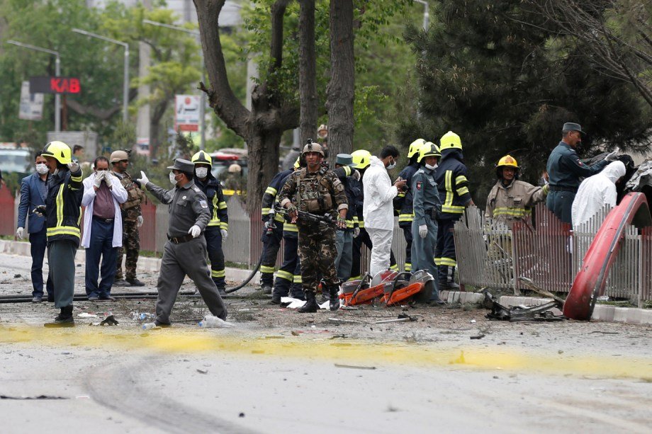 Ataque suicida em Cabul, no Afeganistão