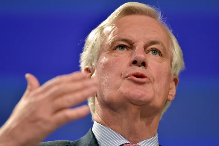 Michel Barnier: ele também abordou o impacto que o Brexit pode ter na Irlanda (Eric Vidal/Reuters)