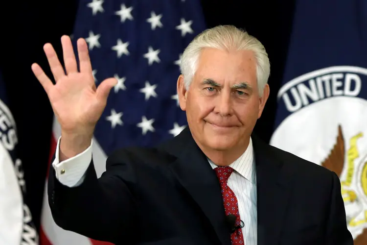 Rex Tillerson: segundo o secretário, as duas potências precisam identificar algo no que trabalhar juntas (Yuri Gripas/Reuters)
