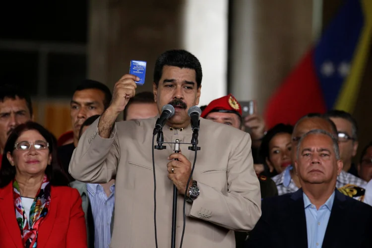 Nicolás Maduro: a oposição garante que a Constituinte de Maduro é ilegal e "consolida um golpe de Estado" (Marco Bello/Reuters)