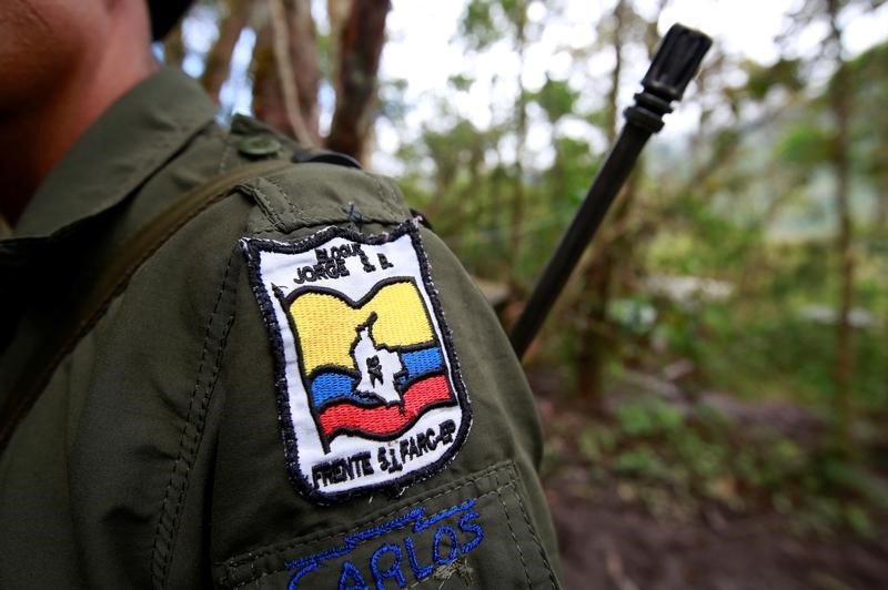 Farc: grande parte da guerrilha, cerca de 7.000 combatentes, deixou as armas, mas centenas de rebeldes se distanciaram das negociações de paz (John Vizcaino/Reuters)