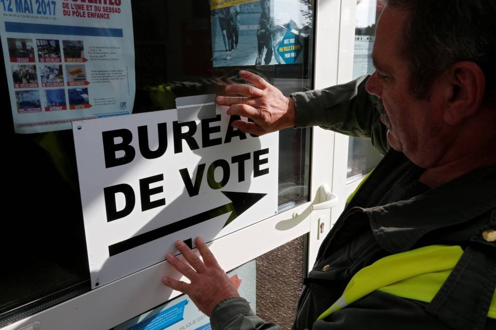 28,23% dos franceses já foram votar na eleição presidencial