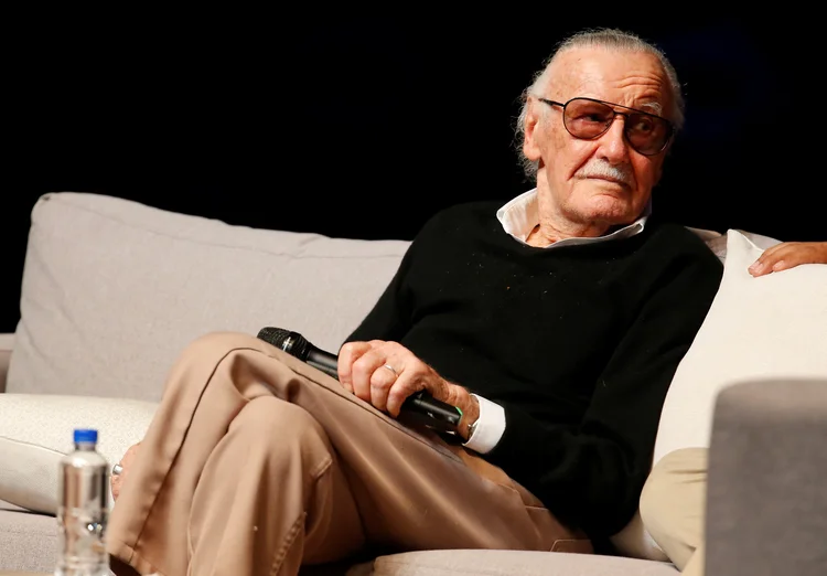 Stan Lee: Autor criou Homem de Ferro, Capitão América e Homem-Aranha (Demian Chavez/Reuters)
