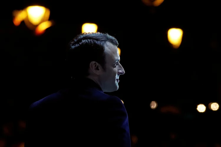 Macron: as eleições legislativas de junho, que renovarão a Assembleia Nacional, indicarão o poder real com o qual contará o novo chefe de Estado (Thomas Samson/Reuters)