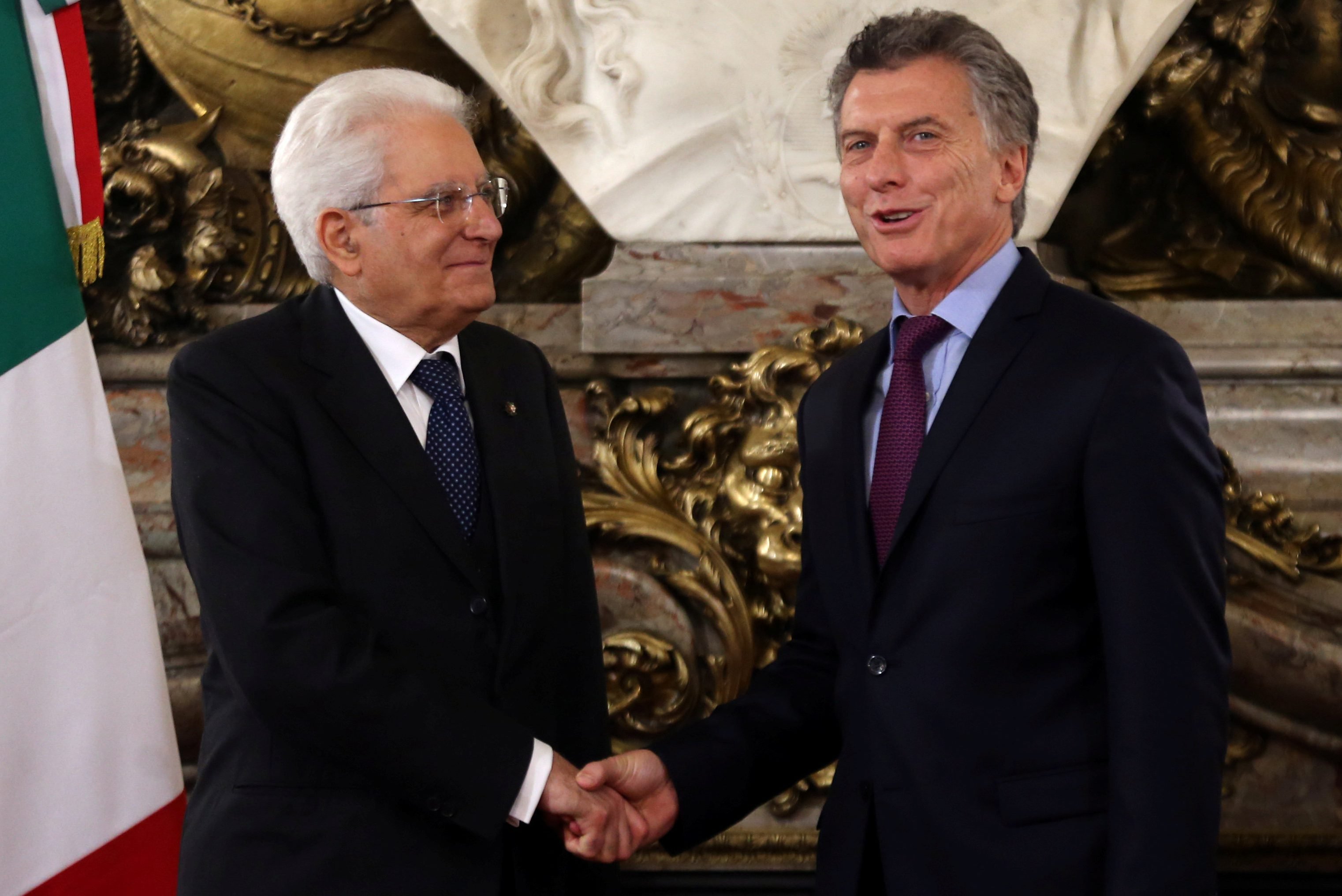 Macri e Mattarella querem acelerar conversas entre UE e Mercosul