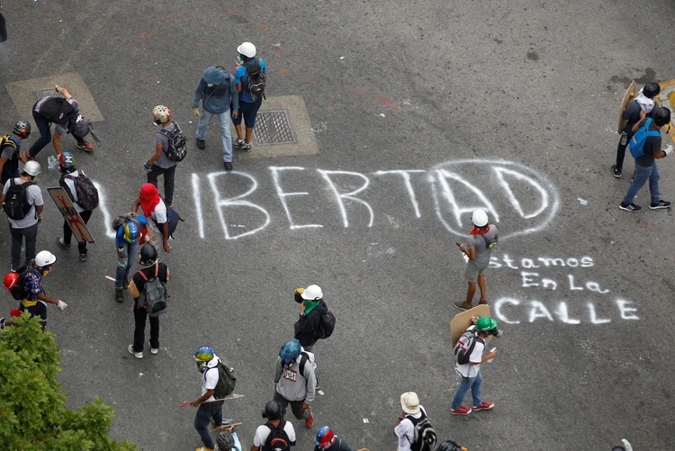 Venezuela: segundo o representante, "na Venezuela morreu o estado de direito" (Christian Veron/Reuters)