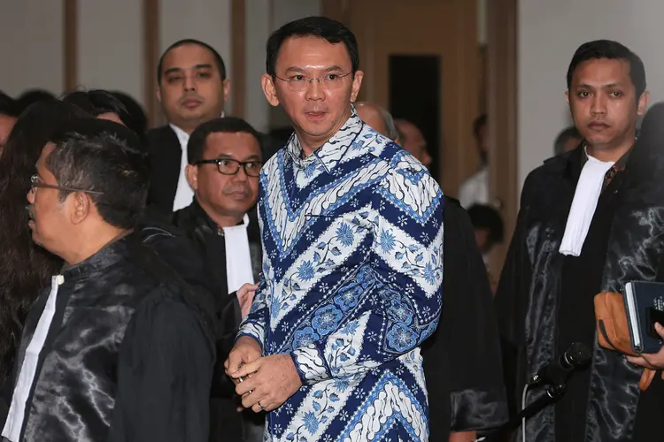 Basuki Tjahaja Purnama: governador cristão de etnia chinesa é popularmente conhecido como "Ahok" (Sigid Kurniawan/Reuters)