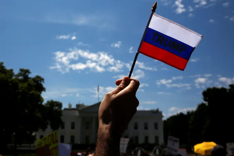 Investigação sobre laços russos: o governo de Donald Trump e alguns republicanos afirmaram que a criação de um conselho especial não é garantida (Jonathan Ernst/Reuters)