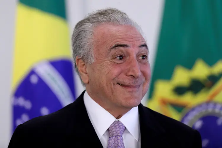 Temer: "acabou a recessão! Isso é resultado das medidas que estamos tomando. O Brasil voltou a crescer", disse o presidente (REUTERS/Ueslei Marcelino/Reuters)