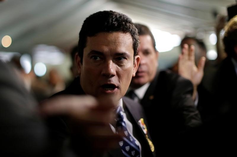 Sérgio Moro: caso retirado do juiz envolve supostos repasses ao ex-chefe da Secretaria de Comunicação Social do governo Lula, Franklin Martins (Ueslei Marcelino/Reuters)