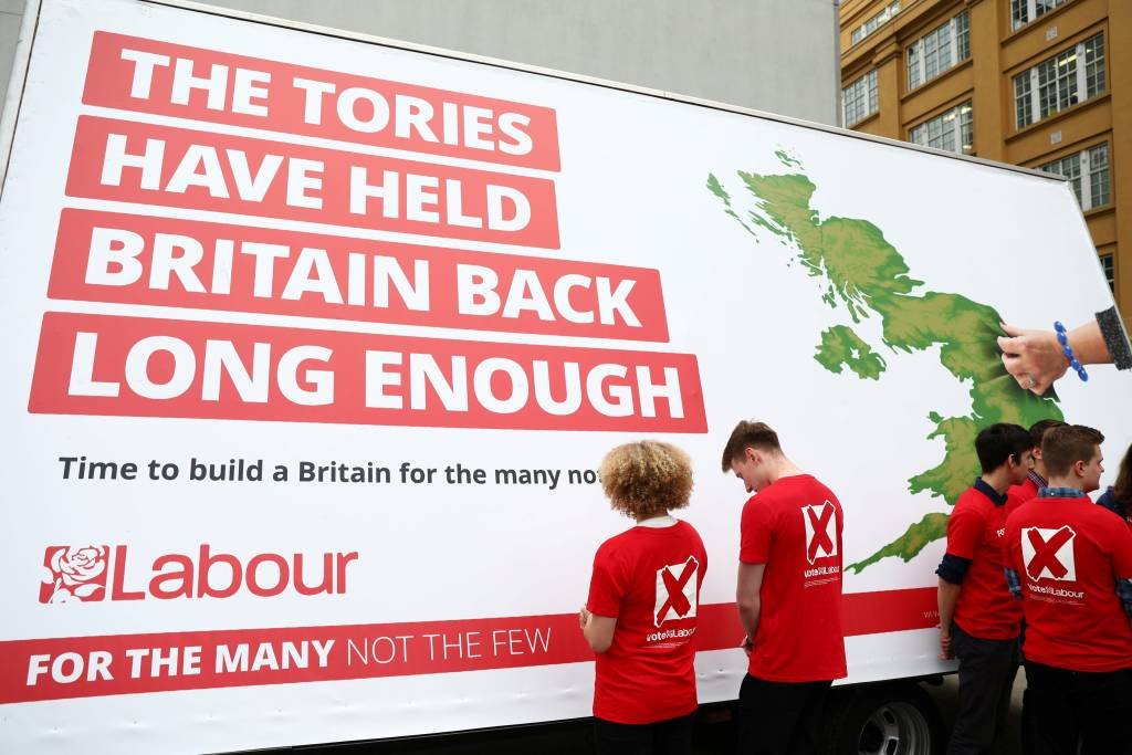 Vazamento expõe planos de campanha dos trabalhistas britânicos