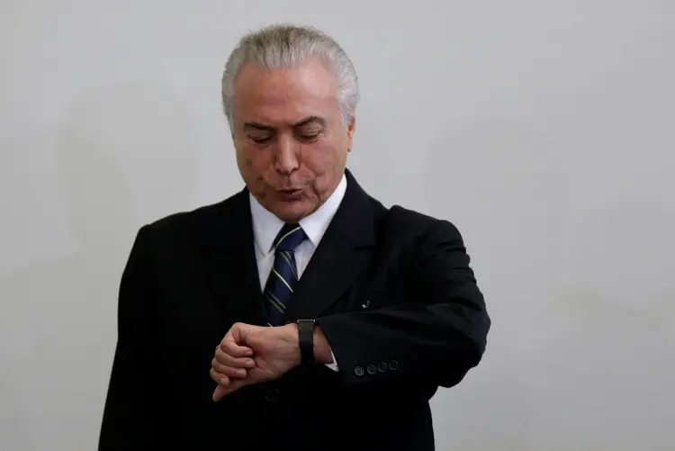 Temer: segundo Batista, presidente teria concordado com propina (Ueslei Marcelino/Reuters)