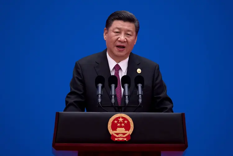 Xi Jinping: entre outras questões, Xi apostou em rejeitar o protecionismo (Nicolas Asfouri/Pool/Reuters)