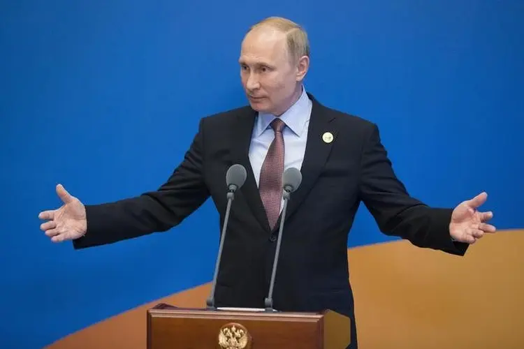 Vladimir Putin: ele afirmou que há uma exploração do "sentimento anti-russo" por parte da classe política norte-americana (Alexander Zemlianichenko/Pool/Reuters)