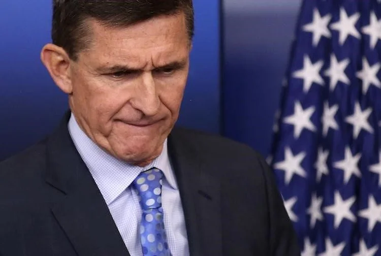 Mike Flynn: ele acabou sendo demitido 24 dias após ter tomado posse (Carlos Barria/Reuters)