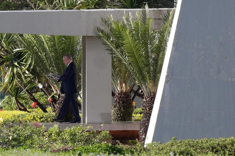 O presidente tentou acompanhar o máximo possível do segundo dia de julgamento da ação, mas dividiu a atenção com agendas, incluindo o lançamento do Plano Safra (Ueslei Marcelino/Reuters)