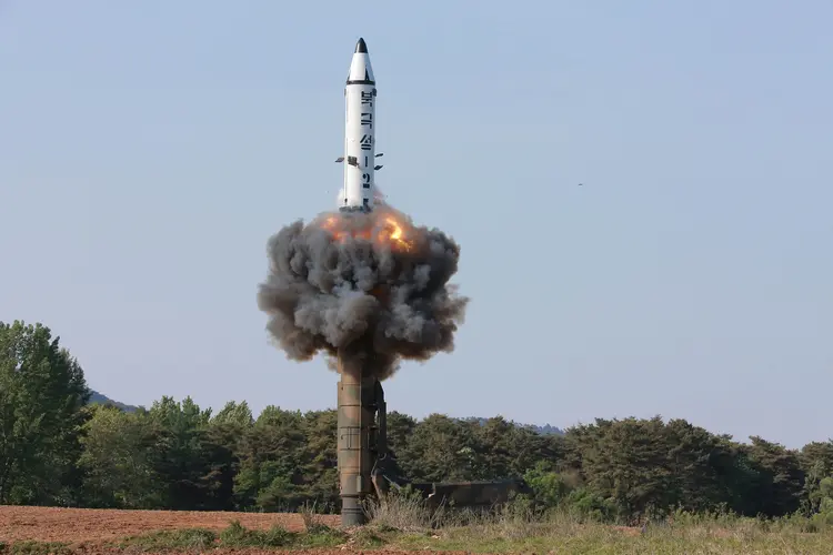Coreia do Norte: "Não podemos deixar nenhuma violação de regime de não proliferação sem castigo" (KCNA/Reuters)