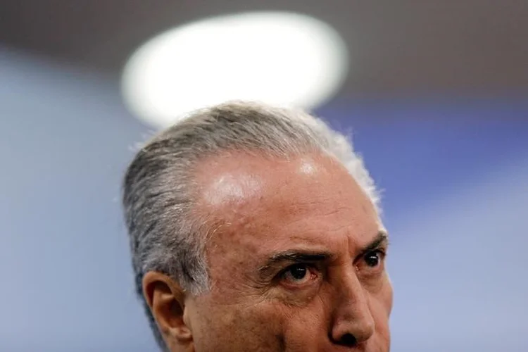 Michel Temer: a defesa do presidente quer um inquérito separado dos de Aécio e Rocha Loures (Ueslei Marcelino/Reuters)