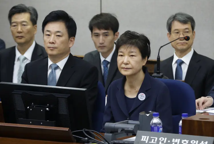 Park Geun-hye: ex-presidente da Coreia do Sul sofreu impeachment por caso insólito de corrupção (Ahn Young-joon/Reuters)