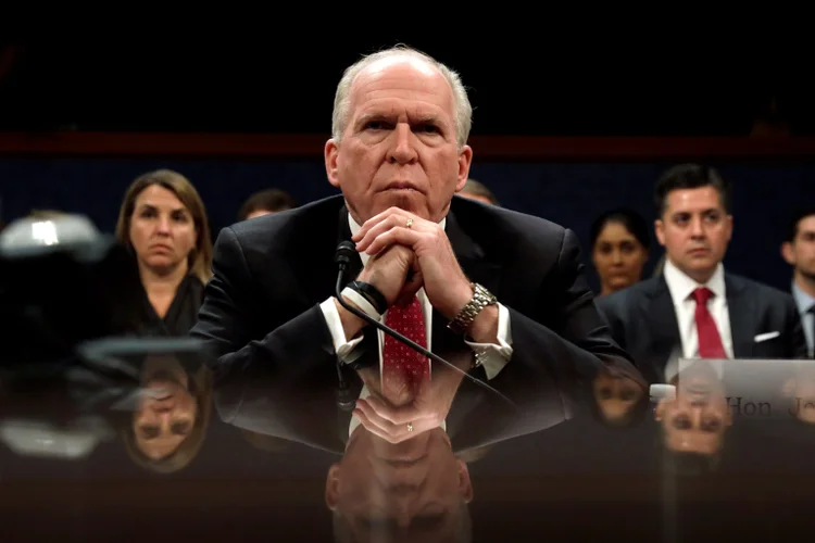 John Brennan: ele afirmou que tinha dúvidas sobre o possível envolvimento de membros da campanha de Trump (Kevin Lamarque/Reuters)