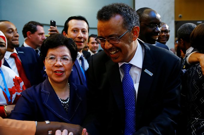 Etíope Tedros Adhanom é eleito novo diretor geral da OMS