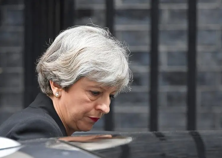 Theresa May: pesquisas sugerem que os conservadores de May estão no caminho para vencer a eleição (Toby Melville/Reuters)