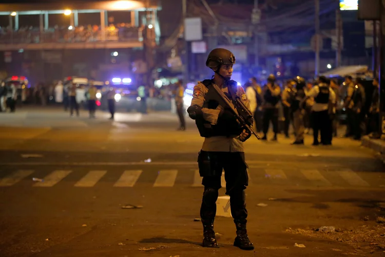 Atentado: "Estamos vasculhando a cena do crime" (Darren Whiteside /Reuters)