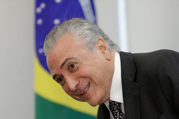 Michel Temer: o delegado Josélio Azevedo de Sousa pretendia que o presidente prestasse depoimento no dia 31 de maio (REUTERS/Ueslei Marcelino/Reuters)