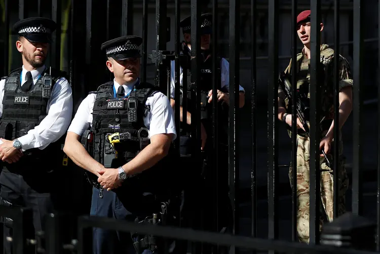 Reino Unido: o atual nível de ameaça de terrorismo contra o país deve continuar sendo "crítico" (Peter Nicholls/Reuters)