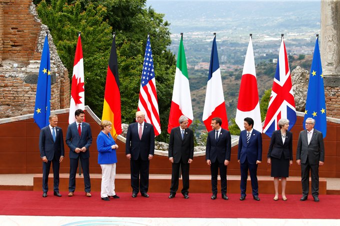 Conversas "desafiadoras" esperam por Trump e outros líderes no G7