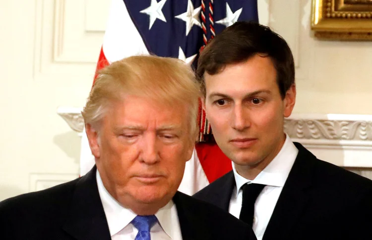 Jared Kushner teria sido questionado pela equipe do conselheiro especial Robert Mueller, que investiga a suposta interferência da Rússia na eleição americana (Kevin Lamarque/Reuters)