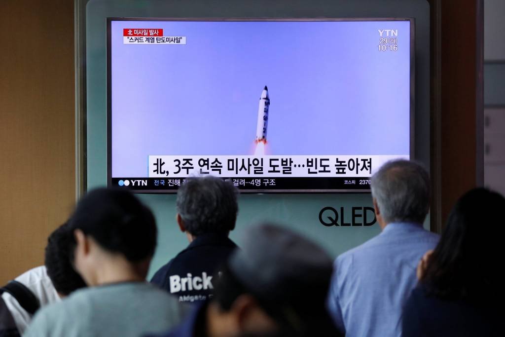 Rússia condena teste com míssil balístico da Coreia do Norte