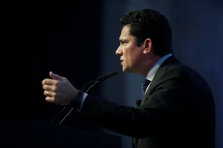 Sérgio Moro: diante das vaias, o juiz afirmou que tal conduta faz parte da democracia (Rafael Marchante/Reuters)