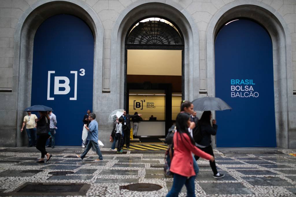 B3: investidores permanecem atentos a movimentações do governo em relação à meta fiscal (Patricia Monteiro/Bloomberg)