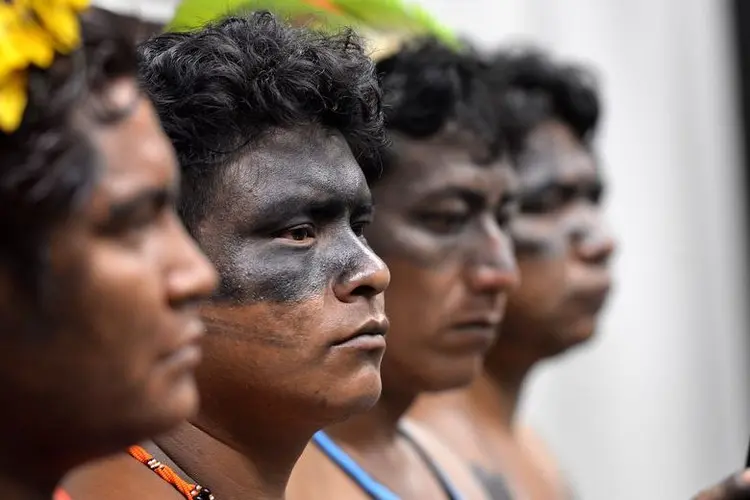 Indígenas basileiros: Ministério da Justiça e a Funai realizam programação especial em comemoração à semana do índio (Antonio Cruz/Agência Brasil)