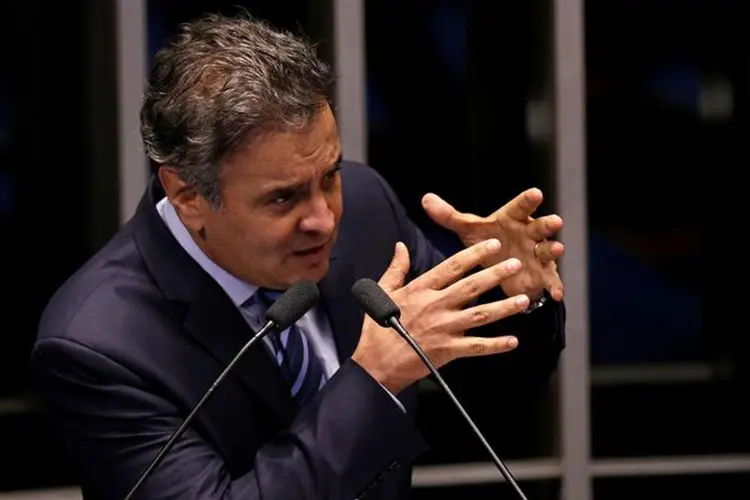 Aécio Neves: o texto afirma que o pedido de cassação cumpre com todas as regras (Ueslei Marcelino/Reuters)