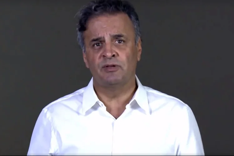 Aécio Neves: "Fui vítima de um armação conduzida por réus confessos" (Facebook/Reprodução)